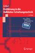 Holger Göbel. Einführung in die Halbleiter- Schaltungstechnik. 4., bearbeitete und erweiterte Auflage 1 C