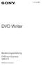 (1) DVD Writer. Bedienungsanleitung DVDirect Express VRD-P Sony Corporation