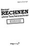 Helmut Lange. Besser RECHNEN. ohne Taschenrechner. Erstaunliche Rechentricks