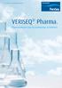 3 Produkt-/Anwendungsinformation. VERISEQ Pharma. Pharmazeutische Gase für hochwertige Arzneimittel.
