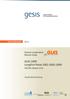 GLES 2009 Langfrist-Panel Study Materials. German Longitudinal Election Study. ZA5320, Version Studienbeschreibung WZB