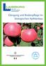 Düngung und Bodenpflege im biologischen Apfelanbau