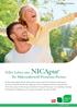 Voller Leben mit NICApur Ihr Mikronährstoff-Premium-Partner