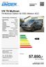 57.850,inkl. 19 % Mwst. VW T6 Multivan T6 Multivan Edition 30 DSG 4Motion ACC. autounger.com. Preis: