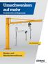 Umschwenken auf mehr. Säulen- und Wandschwenkkrane. Produktivität und Ergonomie. Neu: Aluminium!
