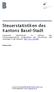 Steuerstatistiken des Kantons Basel-Stadt