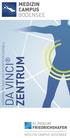 INTERDISZIPLINÄR UND INTERPROFESSIONELL DA VINCI ZENTRUM