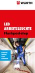 LED Arbeitsleuchte Flashpad-step BLENDFREI TRITTFEST FLACH BEFAHRBAR