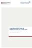 Credit Suisse MACS Funds 60 Halbjahresbericht zum 31. März 2015 Gemischtes Sondervermögen nach deutschem Recht