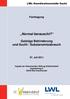 Fachtagung. Normal berauscht? Geistige Behinderung und Sucht / Substanzmissbrauch. 07. Juli 2011