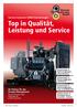 Top in Qualität, Leistung und Service