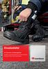 Einsatzstiefel. Für Feuerwehr und Rettungsdienst Zertifiziert nach EN 15090:2012 F2A HI3 CI AN SRC Maximaler Schutz. Minimales Gewicht.