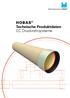 h Technische Produktdaten CC Druckrohrsysteme