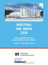 MEETING AM MEER. Führungskräfte-Meeting Seebad Heiligendamm/Ostsee 10. bis 11. November Institut für Krankenhauswesen