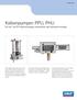 Kolbenpumpen PPU, PHU