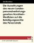 Jens Brockhaus Die Auswirkungen des neuen Landespersonalvertretungsgesetzes Nordrhein Westfalen auf die Beteiligungsrechte des Personalrats