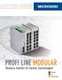PROFI LINE MODULAR. Modulare Switches für höchste Zuverlässigkeit