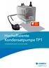 Hocheffiziente Kondensatpumpe TP1 FÜR BRENNWERTGERÄTE UND KLIMATECHNIK