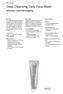 Deep Cleansing Daily Face Wash