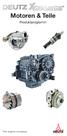 Motoren & Teile. Produktprogramm