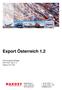 Export Österreich 1.2. Schulungsunterlage DAKOSY GE 5.5 Stand 2017/09. Mattentwiete Hamburg