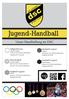 Jugend-Handball. Unser Handballweg im DSC. Ballgewöhnung. Handball E Jugend. Mini-Handball. Handball D Jugend. männlich/weiblich