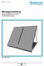 MB /98. Montageanweisung. Sonnenkollektoren SKS 2.1 Flachdachmontage. Bitte aufbewahren! Ein Unternehmen der Buderus-Gruppe