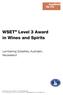 WSET Level 3 Award in Wines and Spirits