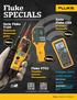Specials. Fluke. Neu. Neu. Neu. Serie Fluke CNX Wireless- Multimeter. Serie Fluke T100 Elektrische Spannungsprüfer