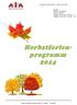 Herbstferien- programm 2014