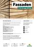 Fassaden Direkt ab Lager lieferbar