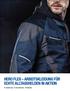 HERO FLEX ARBEITSKLEIDUNG FÜR ECHTE ALLTAGSHELDEN IN AKTION. Funktional. Futuristisch. Flexibel.