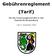 Gebührenreglement (Tarif) für die Feuerungskontrolle in der Gemeinde Beatenberg