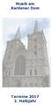 Musik am Xantener Dom
