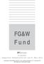 FG&W Fund. Ungeprüfter Halbjahresbericht zum 31. März 2013