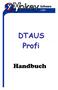DTAUS Profi Benutzerhandbuch