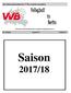 Saison 2017/18. Volleyball in Berlin. Das Informationsblatt des VVB erscheint monatlich