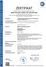 ZERTIFIKAT. Konformität der werkseigenen Produktionskontrolle 0036-CPR TÜV SÜD