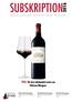 SUBSKRIPTION für den Jahrhundertwein von Château Margaux BORDEAUX RHÔNE RIOJA KALIFORNIEN BAROLO DEUTSCHLAND