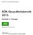 AOK-Gesundheitsbericht 2015