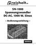 SN-1000 Spannungswandler DC-AC, 1000 W, Sinus