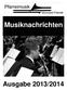 Musiknachrichten Ausgabe 2013/2014