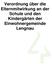 Verordnung über die Elternmitwirkung an der Schule und den Kindergärten der Einwohnergemeinde Lengnau