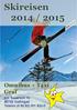 Skireisen 2014 / 2015