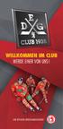 WILLKOMMEN IM CLUB WERDE EINER VON UNS! EINE ROT-GELBE HERZENSANGELEGENHEIT