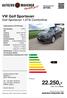 22.250,inkl. 19 % Mwst. VW Golf Sportsvan. autozoo-maucher.de. Preis: AutoZoo-Maucher GbR Rotäcker Wilhelmsdorf