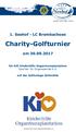 1. Seehof - LC Brombachsee. Charity-Golfturnier. am für KiO Kinderhilfe Organtransplantation Sportler für Organspende e.v.
