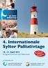 4. Internationale Sylter Palliativtage