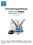 Einrichtungsanleitung LTE pro Paket