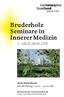 Bruderholz Seminare in Innerer Medizin